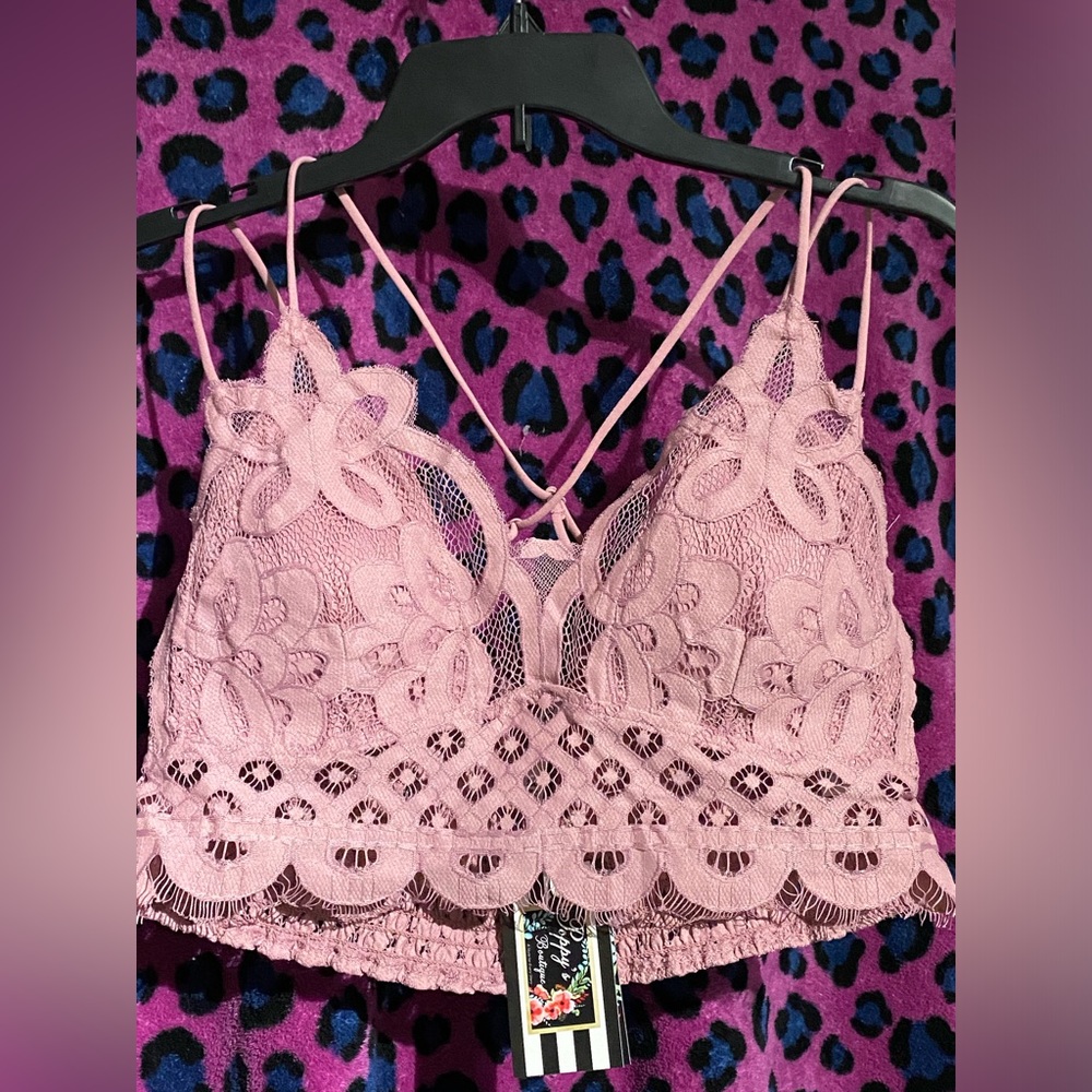 Zenana bralette - pink 2XL NWOT